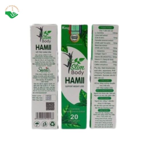 Viên sủi hỗ trợ giảm cân Slim Hami