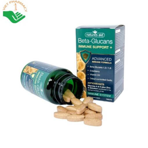 Viên tăng cường miễn dịch STADA BETA-GLUCANS IMMUNE SUPPORT +