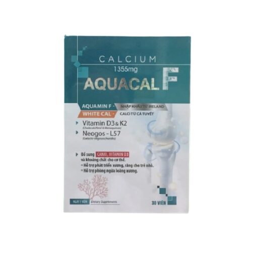 Viên uống Aquacal F Calcium 1355mg