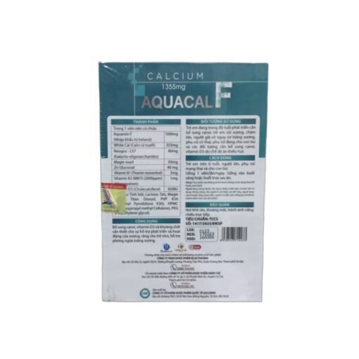 Viên uống Aquacal F Calcium 1355mg