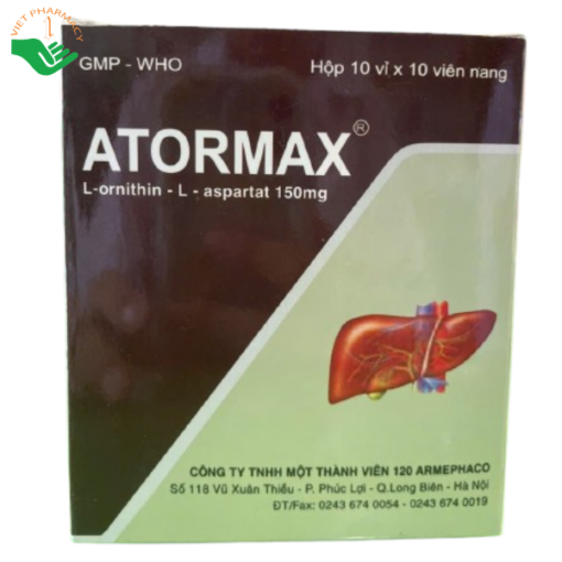 Viên uống Atormax Armephaco