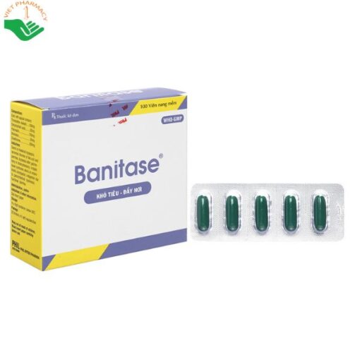 Thuốc Banitase Trị Khó Tiêu Đầy Hơi Ở Dạ Dày