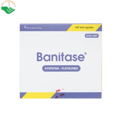 Thuốc Banitase Trị Khó Tiêu Đầy Hơi Ở Dạ Dày