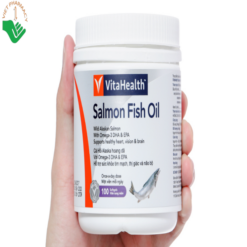 Viên uống bổ mắt, ngừa xơ vữa động mạch VitaHealth Salmon Fish Oil