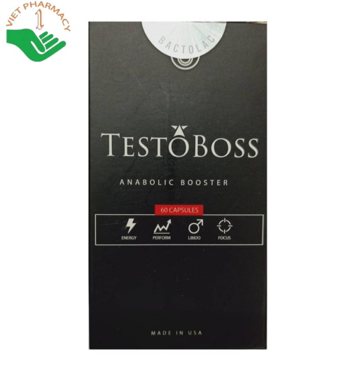 Viên uống bổ thận tráng dương, tăng cường sức khỏe sinh lý nam Testoboss