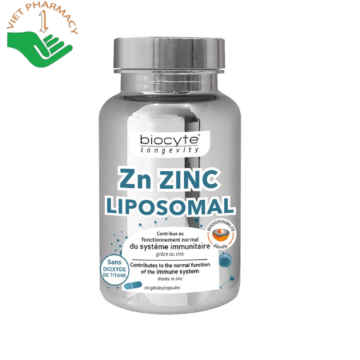 Viên uống bổ sung kẽm Biocyte Zn Zinc Liposomal