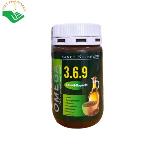 Viên uống bổ sung Omega 3 6 9 Sanct Bernhard