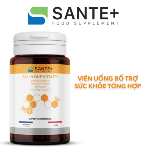 Viên uống bổ trợ sức khỏe và chống lão hóa Sante Plus All In One Vitality