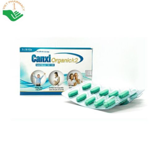 Viên uống Canxi Organic K2