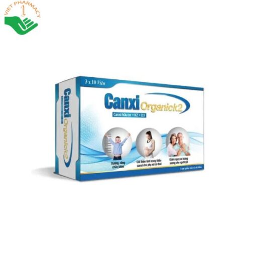 Viên uống Canxi Organic K2