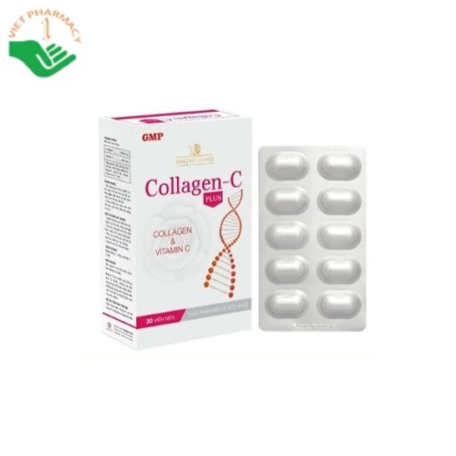 Viên uống Collagen C plus hỗ trợ làm đẹp và tái tạo da