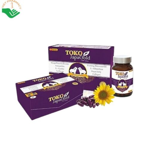 Viên uống đẹp da Toko Japa Gold Anti Aging