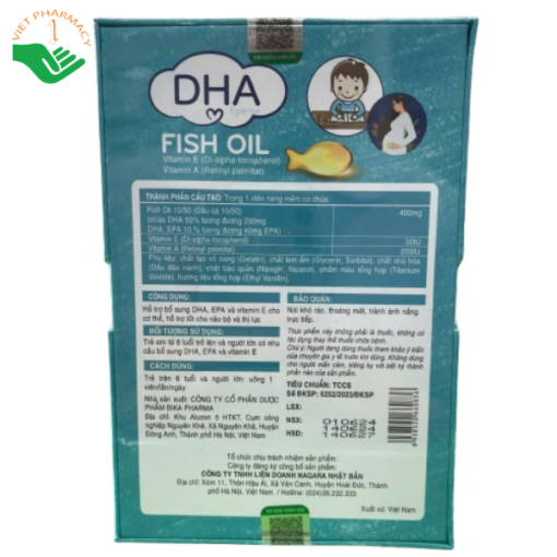 Viên uống DHA Fish Oil