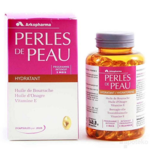 Viên uống dưỡng ẩm đẹp da Arkopharma Perles Peau Hydratant X200