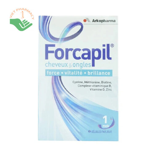 Viên Uống Dưỡng Tóc Arkopharma Forcapil Fortifiant