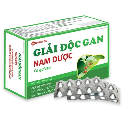 Viên uống giải độc gan Nam Dược