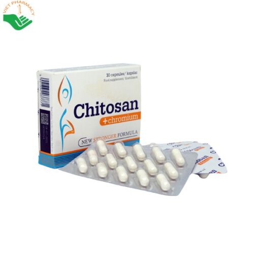 Viên uống giảm cân an toàn Chitosan + Chromium