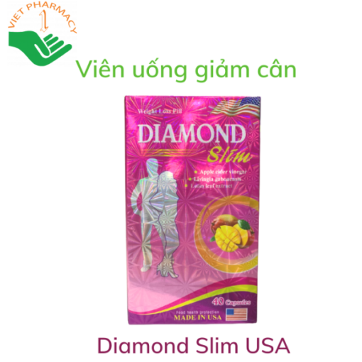 Bộ đôi viên uống giảm cân Diamond Slim và Oxantin Addome Light