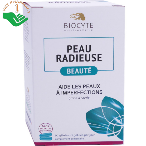 Viên uống giúp giảm mụn Biocyte Peau Radieuse Beaute