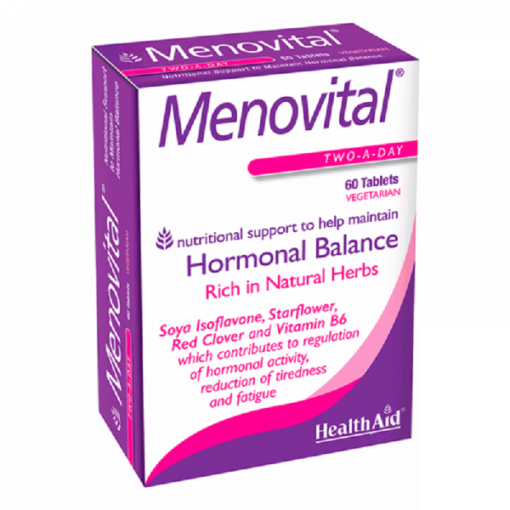 Viên uống hỗ trợ cân bằng hormon nữ HealthAid Menovital Tablets