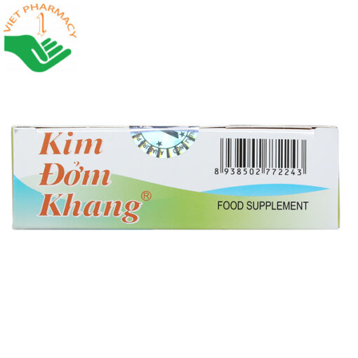 Kim Đởm Khang mát gan, hỗ trợ ngừa sỏi mật (Hộp 30 viên)