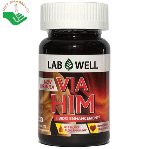 Viên uống hỗ trợ sinh lý nam Via Him Lab Well