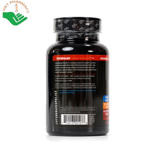 Viên uống hỗ trợ tăng cường sinh lý nam Testosterone Booster