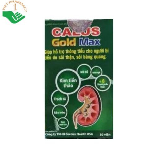 Viên uống hỗ trợ thông tiểu Calus Gold Max