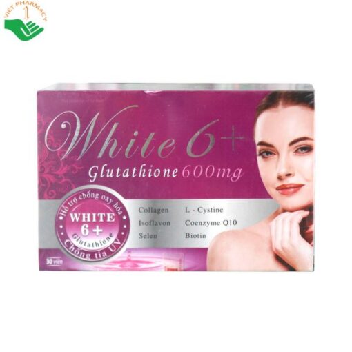 Viên Uống hỗ trợ trắng da White 6+