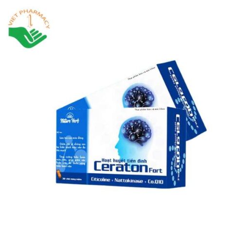 Viên uống Hoạt Huyết Tiền Đình Nature Herb Ceraton Fort