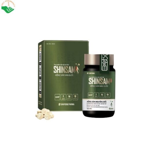 Viên uống Hồng Sâm Hàn Quốc 6 Năm Tuổi SHINSAM (180 viên)