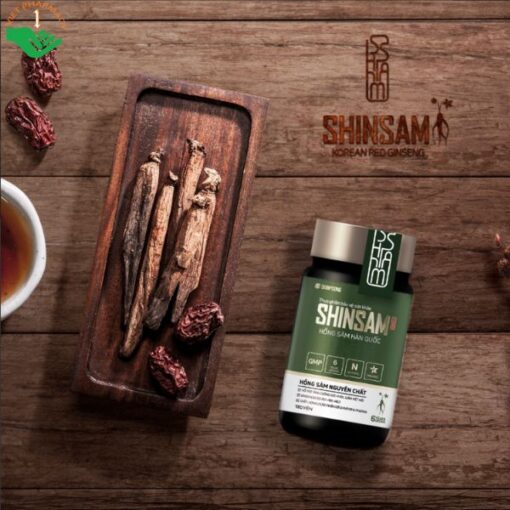 Viên uống Hồng Sâm Hàn Quốc 6 Năm Tuổi SHINSAM (180 viên)