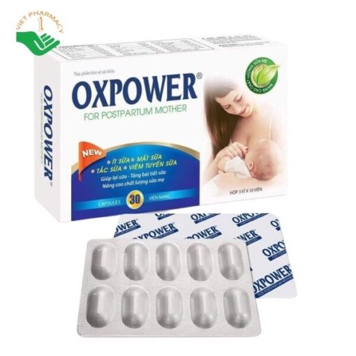 Viên uống lợi sữa Oxpower