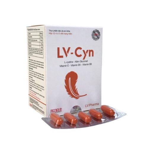 Viên uống LV-CYN - Hỗ trợ làm đẹp da, móng, tóc