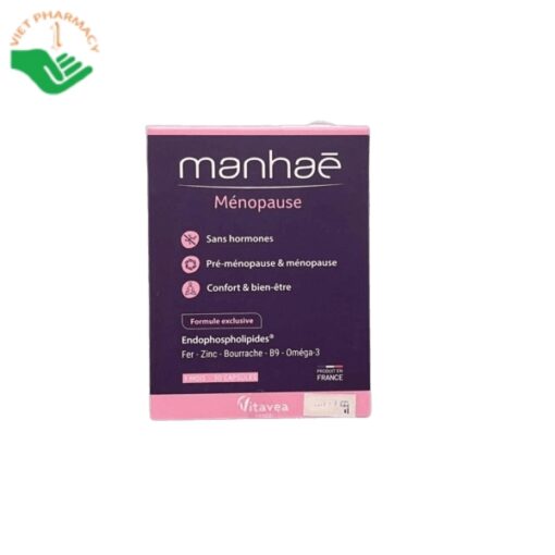 Viên uống Manhae Menopause hỗ trợ cân bằng nội tiết tố