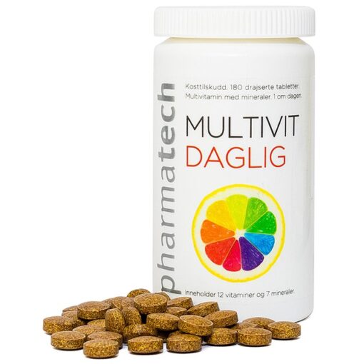 Viên uống Multivit Daglig Pharmatech bổ sung vitamin và khoáng chất