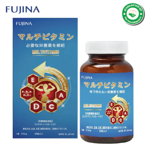 Viên uống MULTIVITAMIN Fujina (Hộp 30 viên)