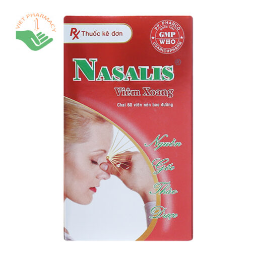 NASALIS - hỗ trợ điều trị viêm xoang hiệu quả