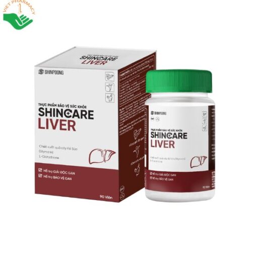 Viên uống SHINCARE LIVER - Hỗ trợ giảm độc gan, bảo vệ gan