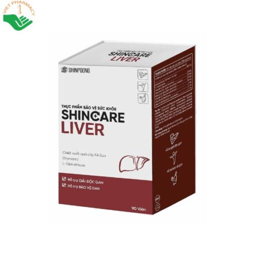 Viên uống SHINCARE LIVER - Hỗ trợ giảm độc gan, bảo vệ gan