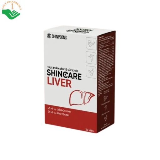 Viên uống SHINCARE LIVER - Hỗ trợ giảm độc gan, bảo vệ gan