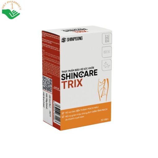 SHINCARE TRIX - Hỗ trợ làm bền thành mạch máu