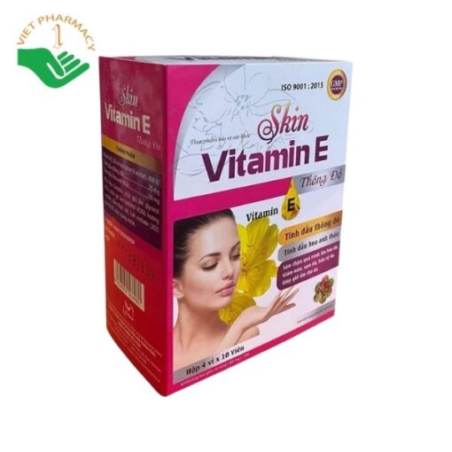 Viên uống Skin Vitamin E Thông Đỏ