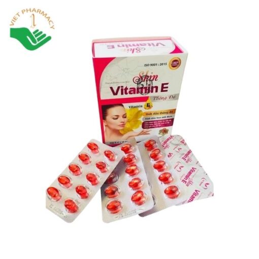 Viên uống Skin Vitamin E Thông Đỏ