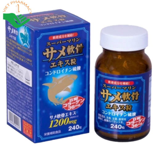 Viên uống Super Marine Shark Cartilage Extract Tablets