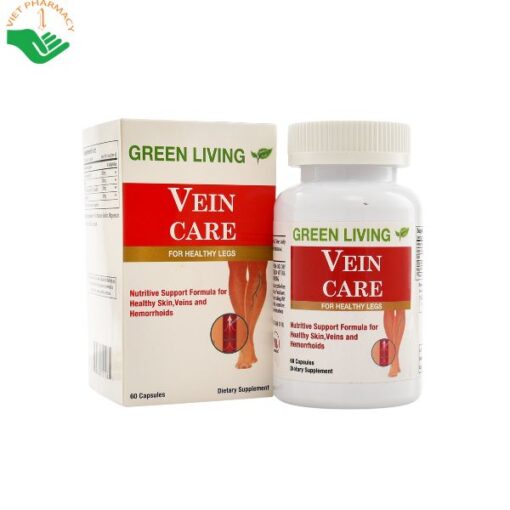 Viên uống suy giãn tĩnh mạch chân Green Living Vein Care