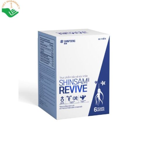 Viên uống tăng cường sinh lực Shinsam Revive dành cho Nam giới