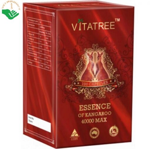 Viên uống tăng cường sức khỏe nam giới Essence Of Kangaroo 40000 Max Vitatree