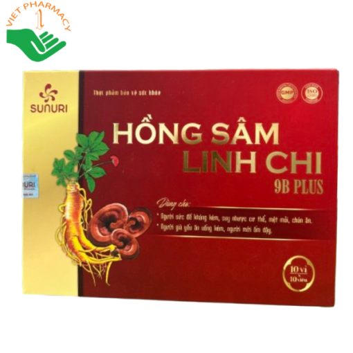 Viên uống Titafa Hồng Sâm Linh Chi 9B Plus