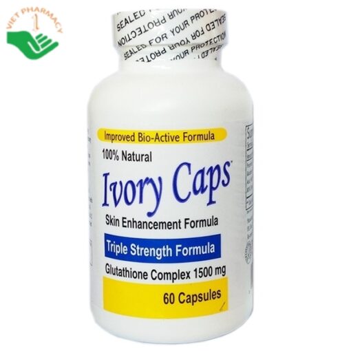 Viên uống trắng da Ivory Caps 1500mg